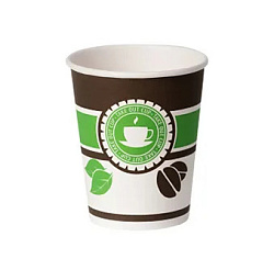 СМ Стакан 200-250мл чай-кофе d80 бумажный узор 50шт в упаковке