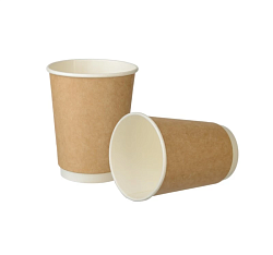 СМ Стакан 300 мл чай-кофе d90 бумажный Узор 50шт в упаковке